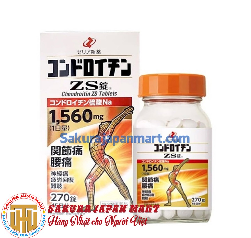 Viên uống bổ xương khớp cao cấp ZS Chondroitin 270 viên